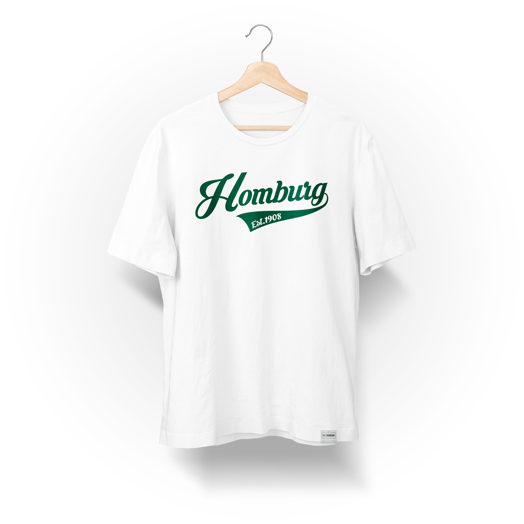 T-Shirt Homburg Est. 1908 - weiß